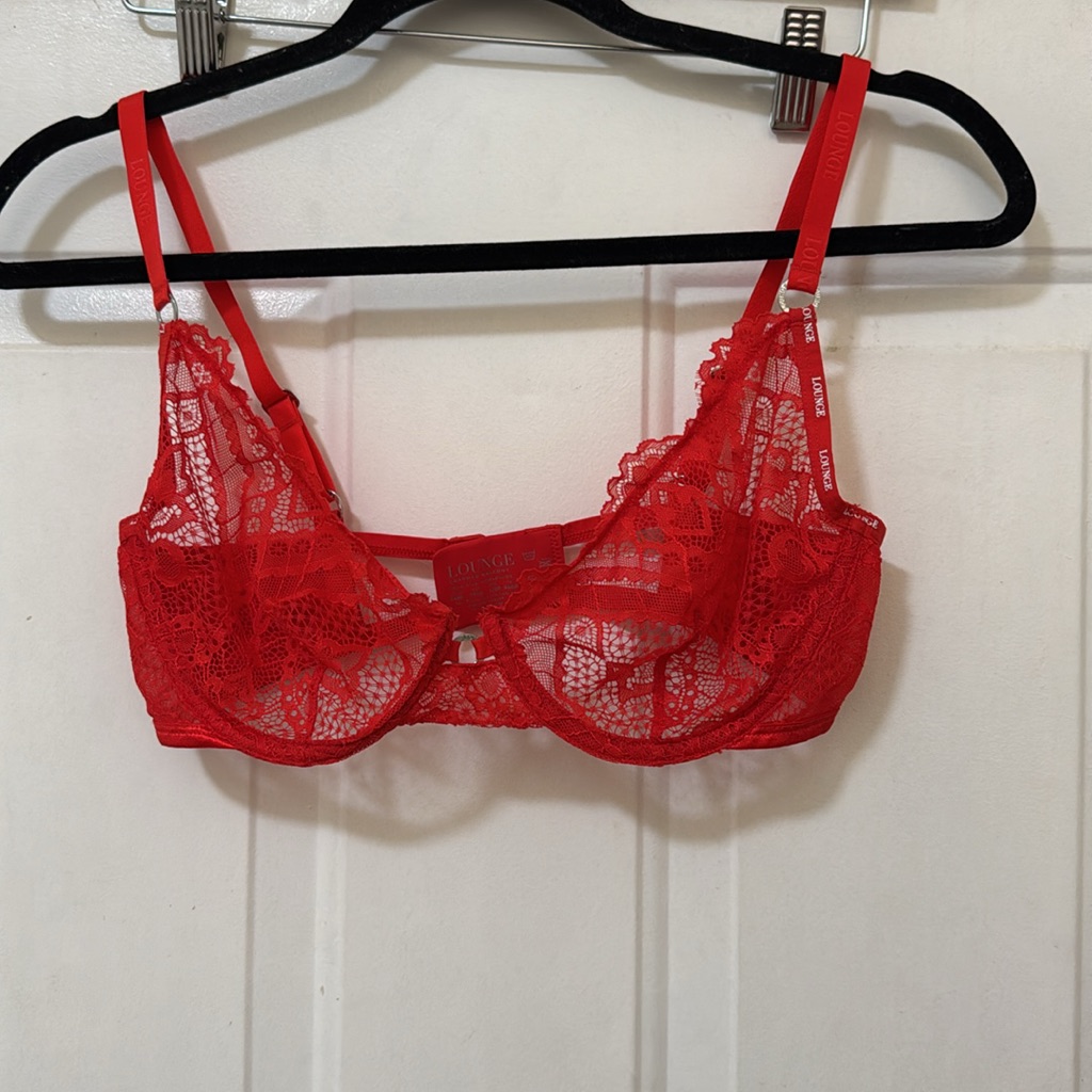 Lounge Charmed Balcony Lace Bra Size 34dd